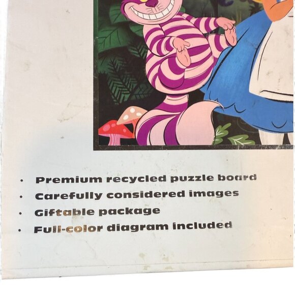 Disney Alice In Wonderland 1000-Piece Jigsaw Puzzle Premium Recycled Board Full- - Picture 5 of 6